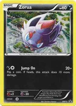 Black and White Promos #BW12 Zorua - Image 1