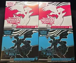 2 Black Bolt & 2 White Flare ETB Bundle - Image 1