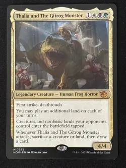 1x MTG Thalia and The Gitrog Monster - March of the Machine (MOM) #255 - Magic - Image 5