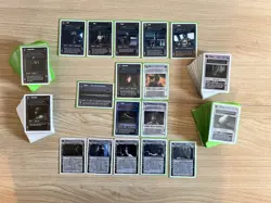 Star Wars CCG Dagobah Revised (White Border - WB) Complete Set - Very Rare - Image 1