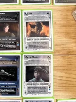Star Wars CCG Dagobah Revised (White Border - WB) Complete Set - Very Rare - Image 3
