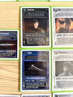 Star Wars CCG Dagobah Revised (White Border - WB) Complete Set - Very Rare - Image 4