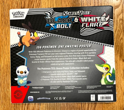 Pokemon Scarlet and Violet Black Bolt & White Flare Poster Collection Box SEALED - Image 2
