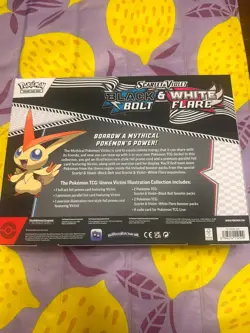 Pokemon TCG Black Bolt & White Flare Unova Victini Illustration Collection Box - Image 2