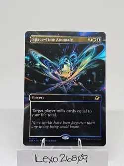 Space-time Anomaly (Borderless) / Edge Of Eternities MTG / FOIL - Image 1