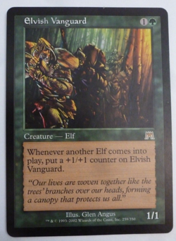 Magic The Gathering Elvish Vanguard Onslaught Rare #259 LP/NM inv1 - Image 1