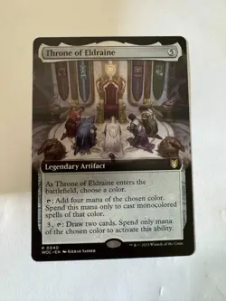 Throne of Eldraine (Extended Art) Wilds of Eldraine Commander - Image 1