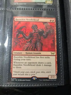 Razorhead Needlekin - NM - Duskmourn: House of Horrors DSK - MTG - Image 1