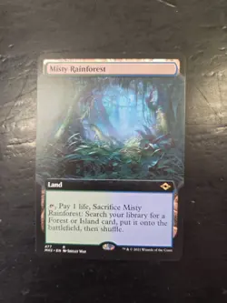 Misty Rainforest (Extended Art) Modern Horizons 2 Regular - Image 1