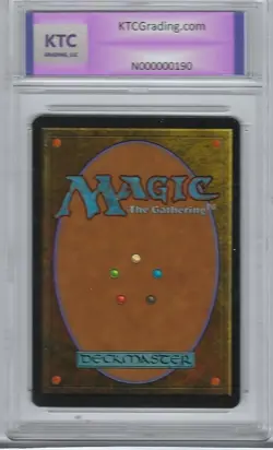 Magic The Gathering Fallen Empires Thrull Wizard Graded 10.o GEM MINT KTCGrading - Image 2