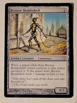 MTG 1x Bronze Bombshell 160 Dissension Modern Magic the Gathering Card x1 LP-MP - Image 1