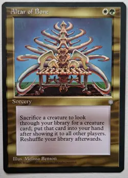 Altar of Bone Ice Age Magic the Gathering - Image 1