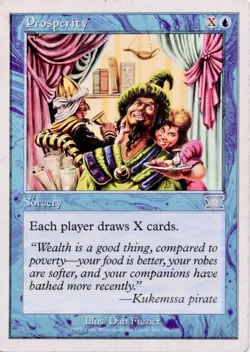 MTG Magic the Gathering Card Prosperity Classic Sixth Edition 6ED Uncommon LP/MP - Image 1