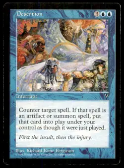 MTG Desertion LP Light Play Visions [3339] - Image 1