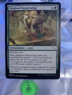 Blighted Burgeoning! NM! MTG Magic The Gathering - Image 1
