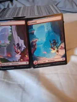 X3 Mountain BLB Bloomburrow MTG 274 275 277 FULL ART BASIC LAND M/NM - Image 4