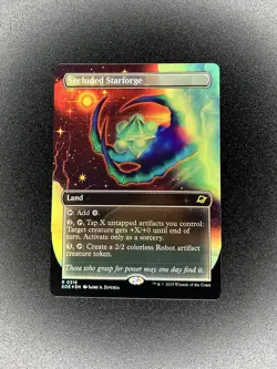 Secluded Starforge (Borderless) Edge of Eternities 316 NM FOIL - Image 1