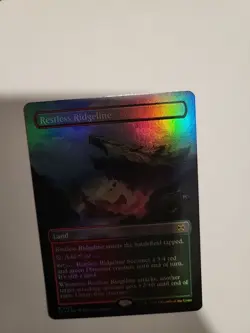 MTG FOIL Restless Ridgeline Borderless - The Lost Caverns of Ixalan #350 - Image 3