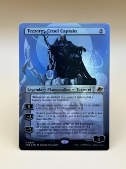 MTG ~ Tezzeret, Cruel Captain (Borderless) FOIL #287 Edge of Eternities EOE : NM - Image 2