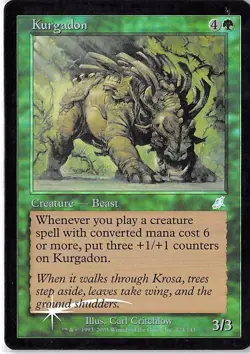 Kurgadon *FOIL Uncommon* Magic MtG x1 Scourge SP - Image 1