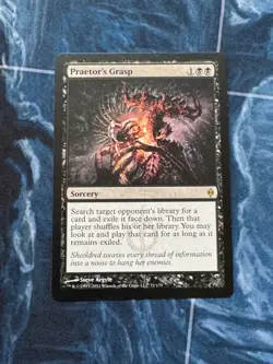 Praetor's Grasp New Phyrexia MTG Magic NM - Image 1