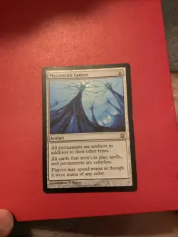 MTG Magic the Gathering Mycosynth Lattice Artifact Card Darksteel 130/165 Lp - Image 1