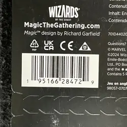 MTG: Secret Lair x Marvel Captain America Rainbow Foil Ed, Sealed, Worn - Image 5