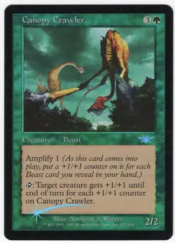 Canopy Crawler 2003 Legions FOIL Green Uncommon Creature MTG NM AZ1 - Image 1