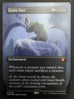 Grave Pact (Borderless) Commander Masters Regular - Image 1