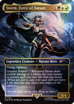 MTG x Marvel Secret Lair: STORM Rainbow Foil Sealed Brand New Limited Edition - Image 5