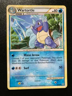 Wartortle 42/95 Unleashed - Pokemon - LP - Image 1