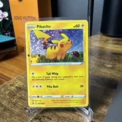 2021 Pokemon 25th Anniversary General Mills PIKACHU Holo Promo SWSH039 - Image 1