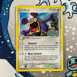 Loudred 23/100 Reverse Holo Rare Stamped EX Crystal Guardians Pokemon 2006 NM/LP - Image 1