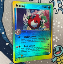 Seaking 21/109 Reverse Holo Rare EX Ruby & Sapphire Pokemon Card 2003 NM/LP - Image 2
