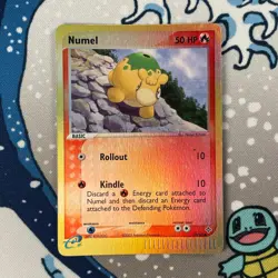Numel 70/97 Reverse Holo Common Ex Dragon Set E-Series Pokemon Card 2003 LP - Image 1