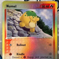 Numel 70/97 Reverse Holo Common Ex Dragon Set E-Series Pokemon Card 2003 LP - Image 2