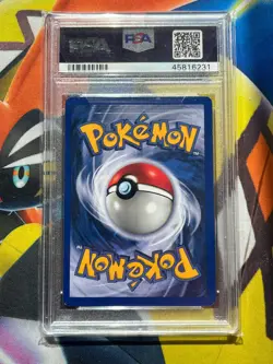PSA 8 Shadowless Clefairy 5/102 Base Set Game Holo Pokemon Card - Image 2