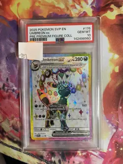 2025 Umbreon ex SVP176 Sv: Scarlet & Violet Promo Cards Holo PSA 10 - Image 1