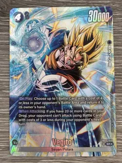Dragon Ball Super Card Game Vegito FB05-040 SR Foil Battle 30000 Power Cost 4 - Image 1