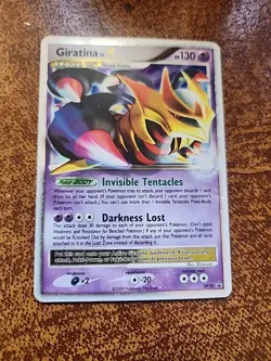 Pokemon Giratina LV.X DP38 Diamond & Pearl Promo Holo 130 HP TCG Card 2009 - Image 1