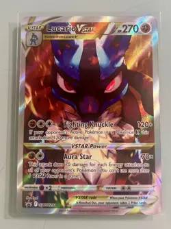 LUCARIO VSTAR HOLO SWSH291 CROWN ZENITH - SWSH: Sword & Shield Promo Cards (A) - Image 1