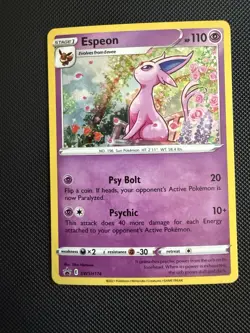 Espeon SWSH174 SWSH: Sword & Shield Promo Cards Holo - Image 3