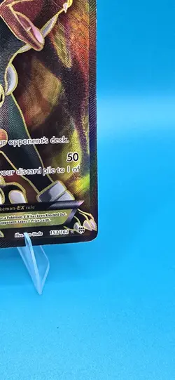 Pokemon Houndoom EX Full Art Ultra Rare Holo Card 153/162 XY Breakthrough B1 - Image 4