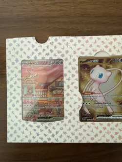 Pokemon TCG Nintendo Promo Foil 3-Card Lot Mew ex 053/ Mew ex Metal/ Mewtwo 052 - Image 3