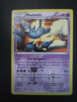 MEOWSTIC HOLO POKEMON CARD RC15/RC32 GENERATIONS NEVER PLAYED NM- - Image 1