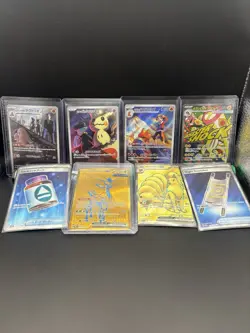 Pokemon- TCG Trading Cards Lot Of 8! (illustration Rares, Full Arts, Secret Rare 636996769739 - Image 1