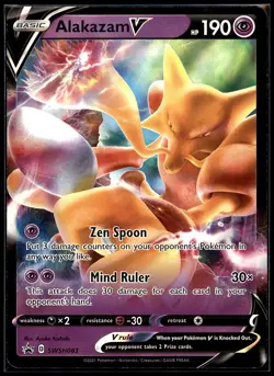 Alakazam V - Promo SWSH: Sword & Shield Promo Cards SWSH083 NM - Image 1