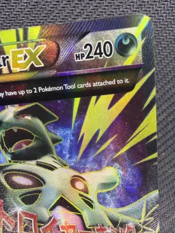Pokemon TCG M Tyranitar EX Full Art Ultra Rare Holo Card Ancient Origins 92/98 - Image 3