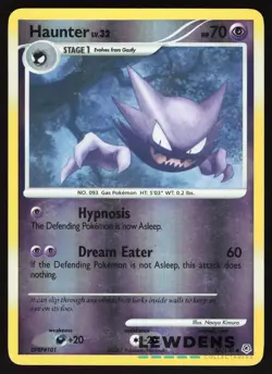Haunter - 50/130 - Uncommon Reverse Holo - Diamond & Pearl Base - Pokemon Card 2 - Image 1