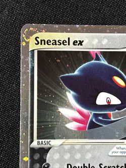 Pokemon TCG Sneasel EX Ultra Rare Holo Card 103/109 - Heavily Played - Image 2